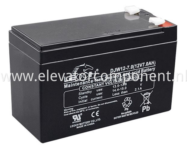 Maintenance-free Sealed Lead-acid Battery DJW12-7.0